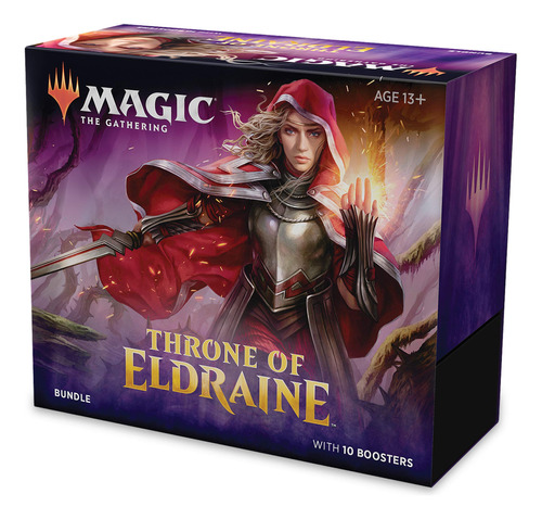 Magic: The Gathering Trono Of Eldraine Bundle | 10 Booster P