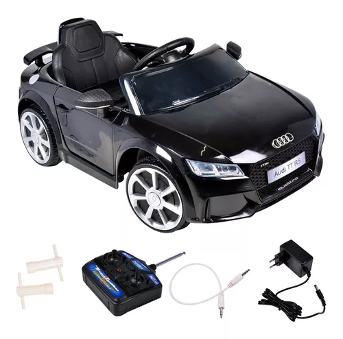 Carro Elétrico Infantil Bel FIX Audi TT RS 12V com Controle Remoto