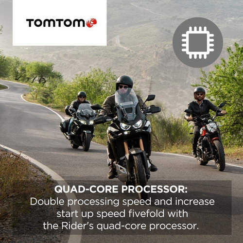 Imagen 5 de 8 de Tomtom Rider 550 Dispositivo Navegación Gps Para Motociclet