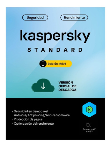 Kaspersky Internet Security 3 Android 1 Año Celular O Tablet