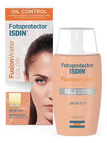 Protector Solar Isdin Color Fps 50 En Crema 1 Unidad De 50 ml 50 g