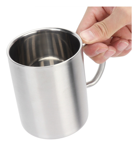 Taza En L Con Tapa De Acero Inoxidable Y Tapa De Doble Capa