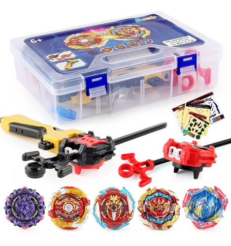 Goijrer Metal Master Fusion Gyro Toys Para Nios, Juego De 5 