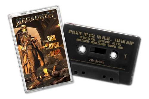 Cassette Megadeth The Sick, The Dying... And The Dead!  Nuev