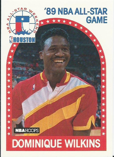 Barajita Dominique Wilkins All Star Hoops 1989 #234 Hawks