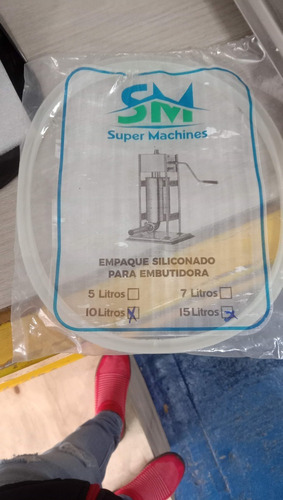 Empaque Para Embu Tidora 10-15 Litros Siliconado Diam 20cms