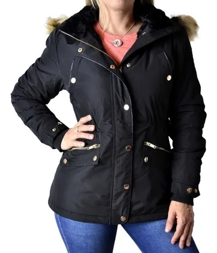 Campera Parka Impermeable Nieve Sky Mujer The Big Shop