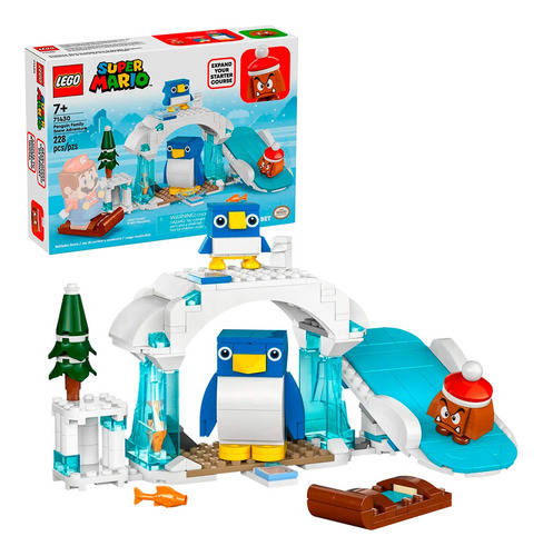 Lego Super Mario Set Aventura En La Nieve Familia Pingüino 228 Familia Pinguino / Gomba