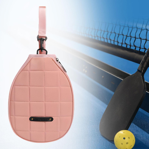 Funda Protectora Para Palas Con Correa Extraíble Y Rosa