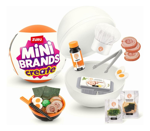 Mini Brands Master Chef Series 1 Cápsula Miniatura De Zuru