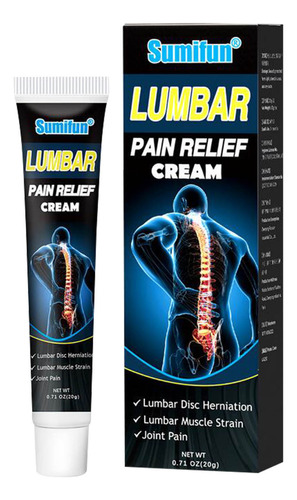 Crema Externa Para Aliviar El Dolor Muscular Lumbar, 20 G