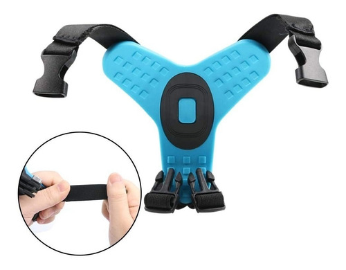 Arnés Para Casco Motocicleta Ajustable Gopro Sjcam Sony