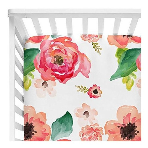 Sahaler Baby Floral Cuna Cuna Para Niños Y Niñas Cama Para