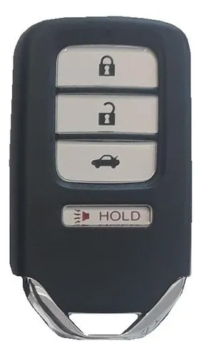 Car Funda Silicon Honda Civic 4 Botones Envió Gratis