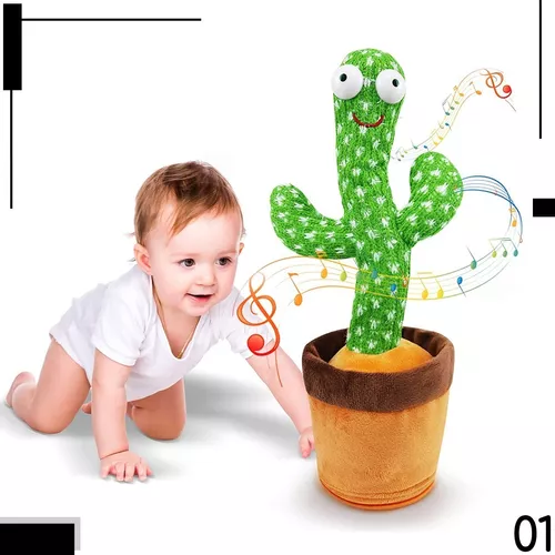 bebé baila con el cactus 
