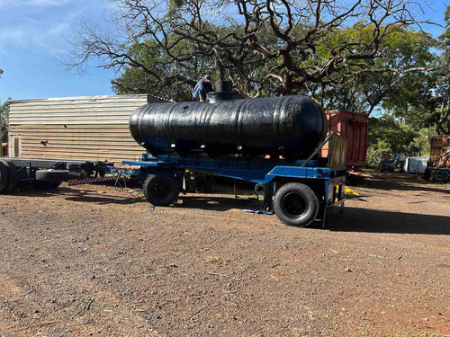 Carreta Julieta Tanque Fibra Com Documentos 13.000lts.