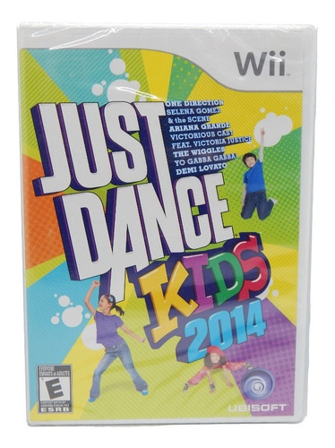 Just Dance Kids 2014 Wii Nintendo Ariana Demi Baile Trqs