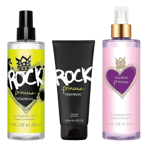 Vera Wang Rock Princess & Princess Juego De Regalo Navideño 