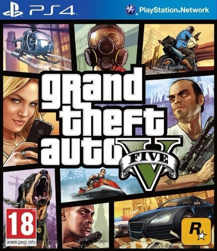 Juego Gta 5 Ps4 Gtav Fisico Grand Theft Auto V  Envio Gratis