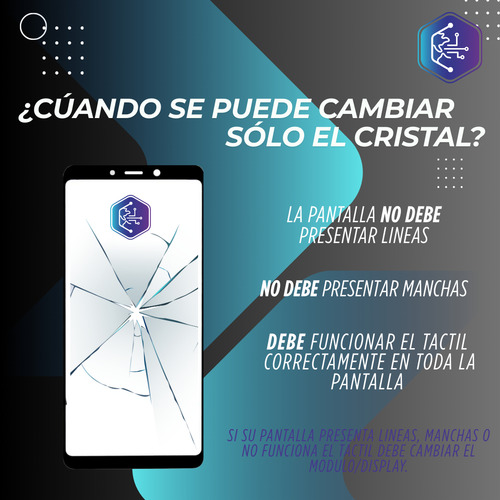 Vidrio Cristal Glass Pantalla Compatible Motorola G7 Play