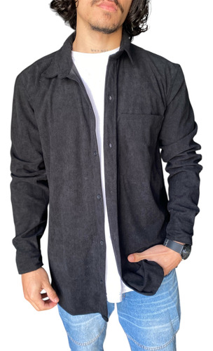 Camisaco Camisa Casual Corderoy Hombre