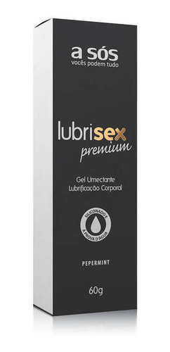 Imagem 4 de 5 de Gel Lubrificante Íntimo Lubrisex Premium 60g