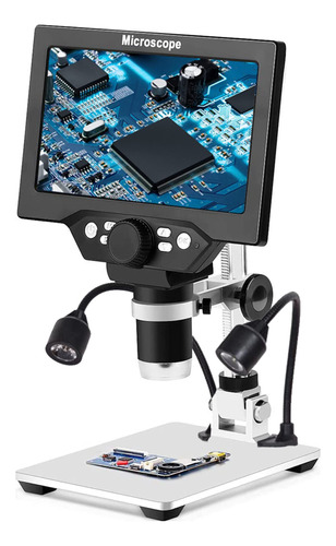 Microscopio Digital Lcd, 1200x 12mp Para Foto/video Con Zoo