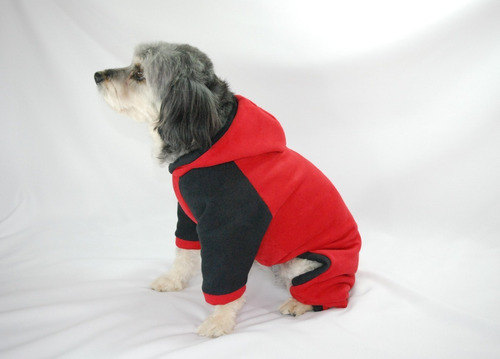 Imagen 2 de 4 de Abrigo Enterito Perro Mediano Caniche - Bichon O Similar