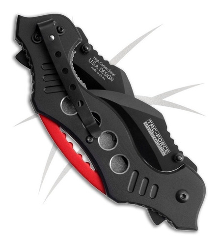 Imagen 4 de 7 de Kerambit Doble Hoja Tac Force Táctico De Combate Asistido