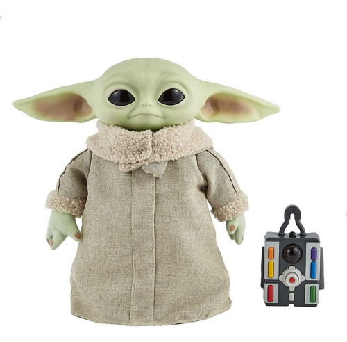 Boneco Baby Yoda Star Wars Com Controle Remoto Mattel Gwd87