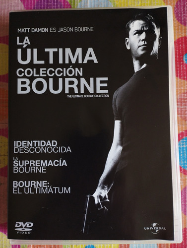 Dvd La Última Coleccion Bourne Matt Damon V