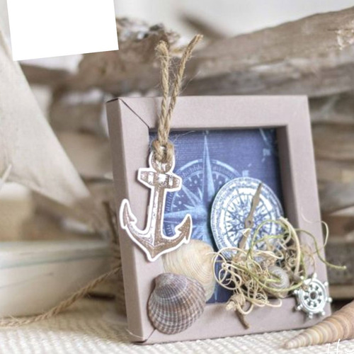Suaje Troquel Cortar Papel Marco Shadowbox 3d Scrapbook Foto