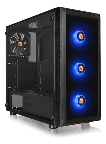 Gabinete Thermaltake Versa J23 Rgb Blk/tempglass Ca-1l6-00m1 Cor Preto