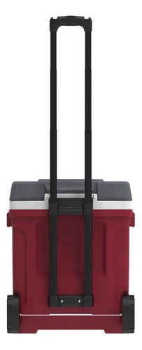 Hielera 30 Qt Con Rueda Latitude Roja 43 Latas Igloo Color