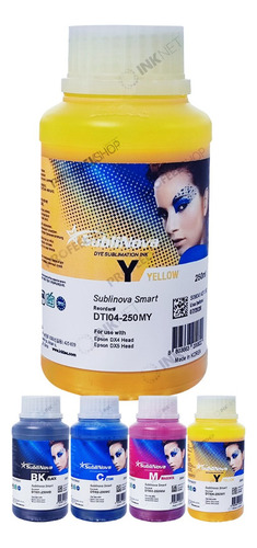250ml Tinta Sublimatica Inktec Sublinova Smart L375 L3250