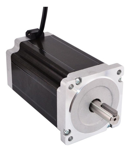 Motor A Pasos Stepper Nema 34 Cnc 115 Kg/cm Doble Eje Router