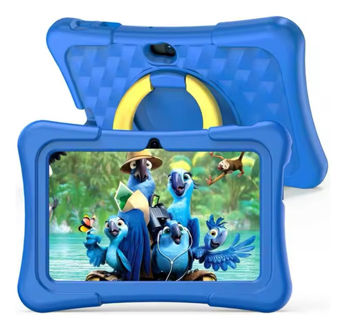 Tablet Para Niños Resistente Foami Android 11 Google Play Azul