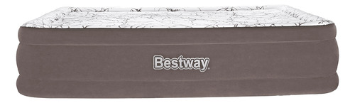 Colchón Inflable Queen Bestway Tritech Cushif Con Bomba Aire