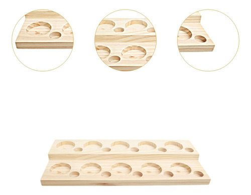 Organizador De Madera, Soporte Para Perfumes, Decoración De