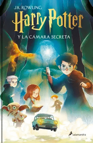 Harry Potter 2 Y La Cámara Secreta. Ilustrado. Editorial Salamandra En Español. Tapa Blanda