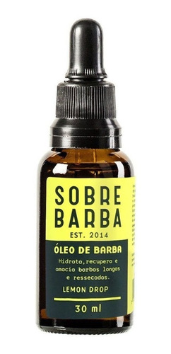 Óleo De Barba Lemon Drop 30ml Sobrebarba