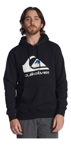 Poleron Hombre Quiksilver Big Logo Hood Eqyft04450 Kvj0