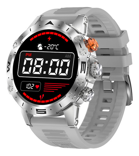 Reloj Inteligente Deportivo Militar Para Hombre De 1,53 PuLG