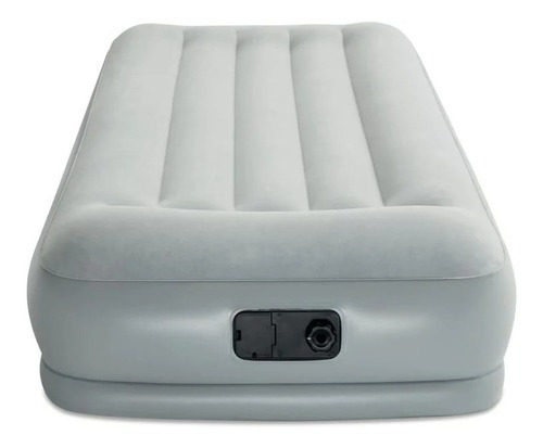 Colchon Inflable Electrico Bestway 1 Pza Tritech Raised Gris