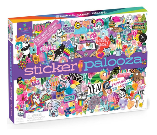 Craft-tastic  Sticker Palooza  Más De 1500 Pegatinas Linda
