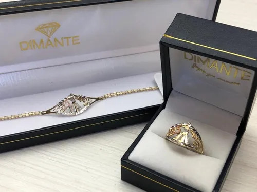 Anillo Y Esclava 15a os 3oros Modelo 1 Quincea era 10k