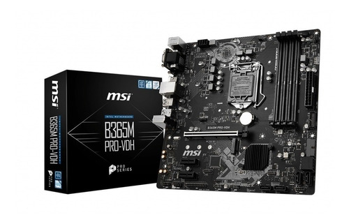 Motherboard Msi B365m Pro-vdh Intel B365 8/9na Gen Acuario