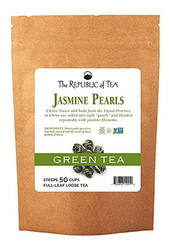 Té Verde Suelto De Hojas Enteras De  | 3.0 Oz | 50 Tazas