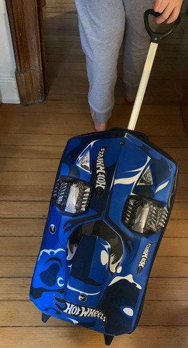 Cancherísimo Carry On C/ Rueditas Marca Hot Wheels Origin