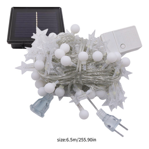 Cadena De Luces Solares Para Acampar, Luces Led Para Exterio